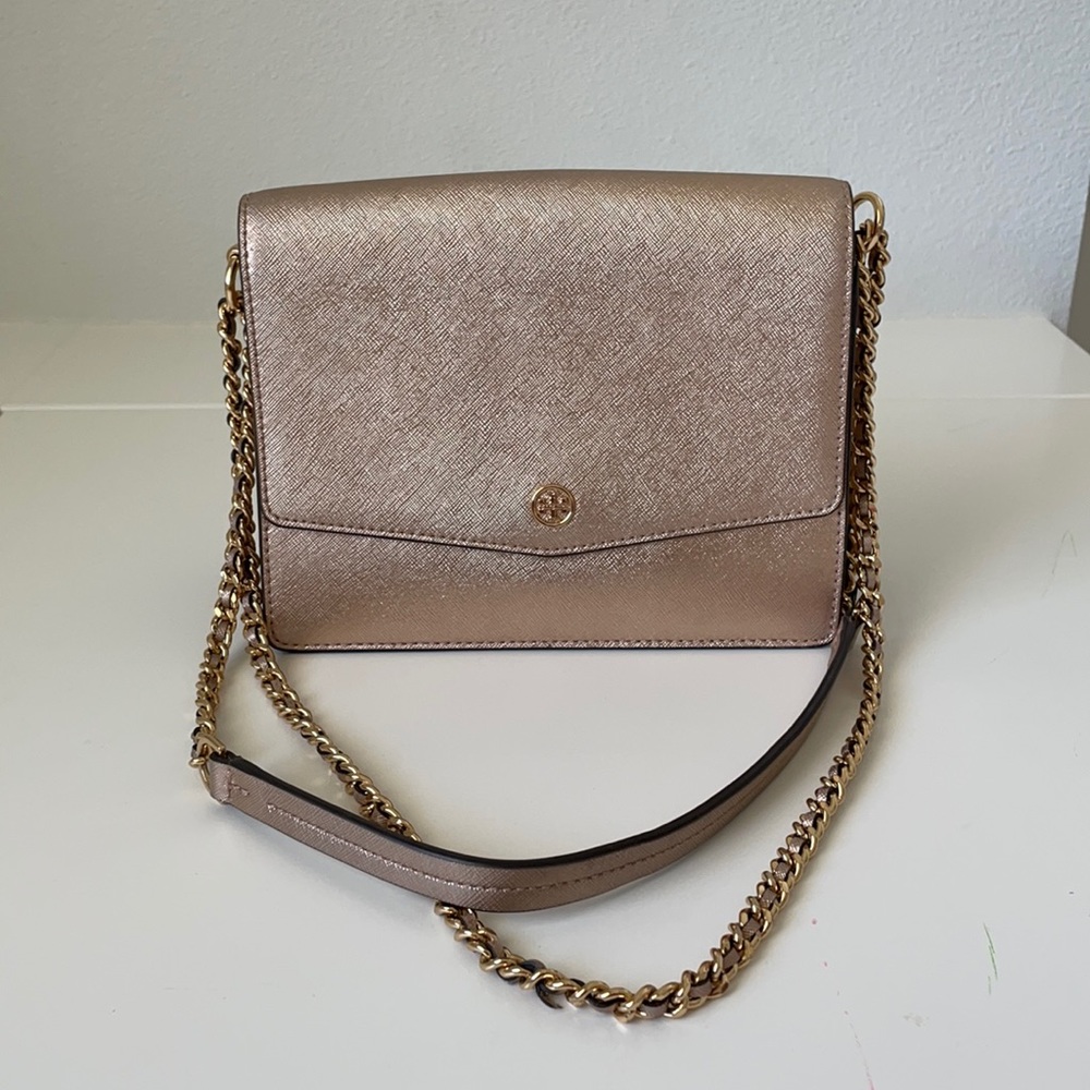 Tory Burch Metallic Handbag